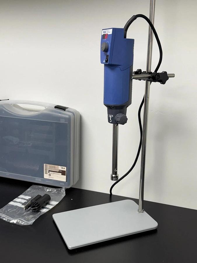 Used IKA T25 Digital ULTRA-TURRAX Homogenizer Disperser with 50-2000ml Tool & Stand