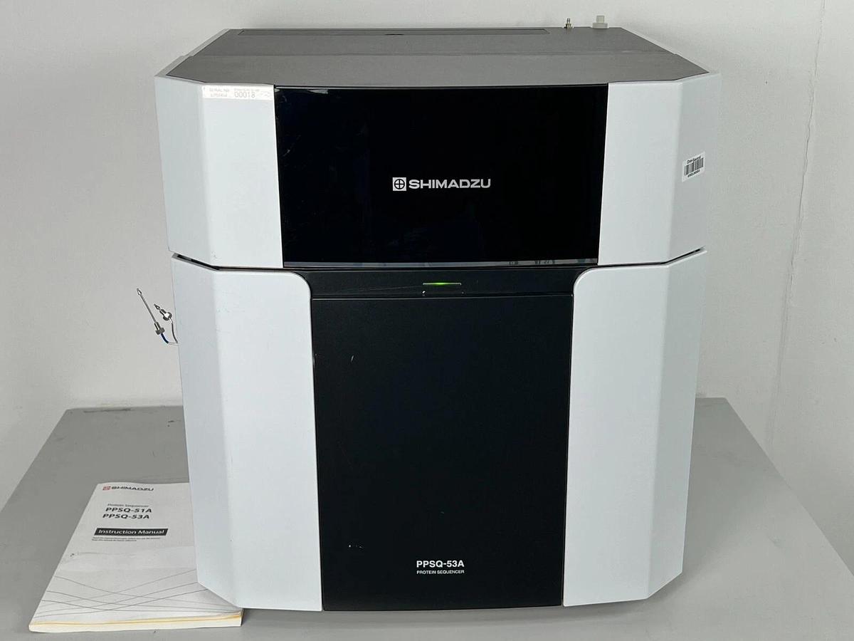 Used Shimadzu Protein Sequencer PPSQ-53A HPLC LCMS 3-reactor system
