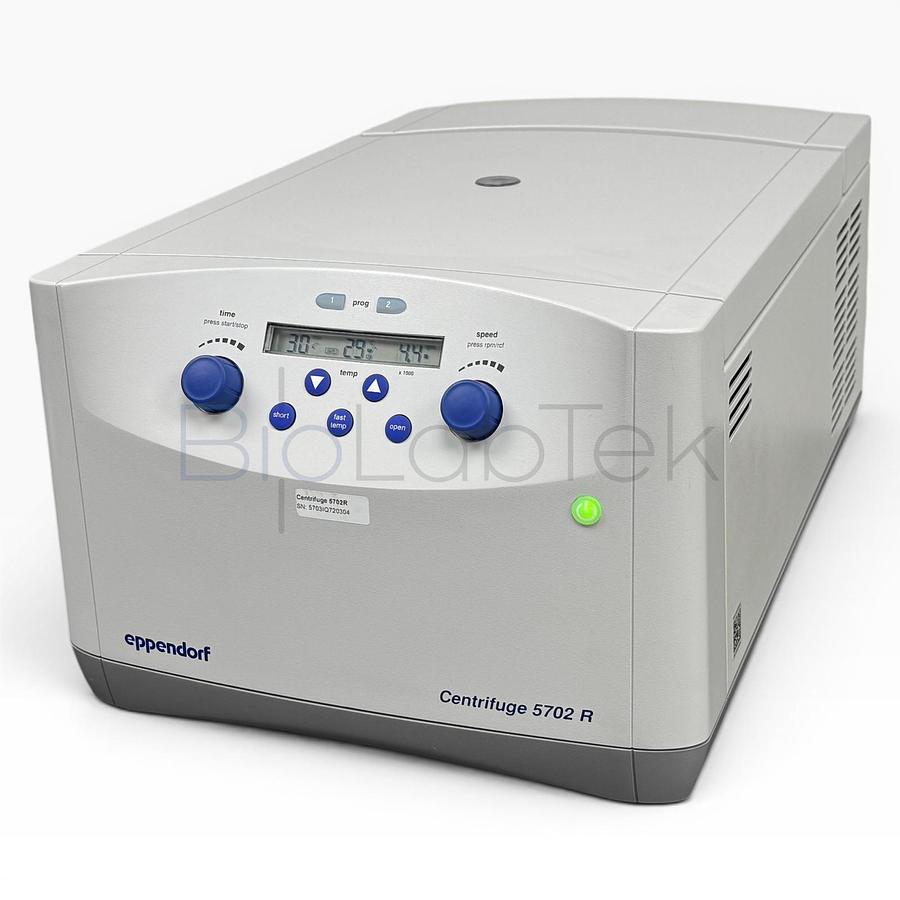 Used Eppendorf 5702R Refrigerated Benchtop Centrifuge with A-4-38 rotor