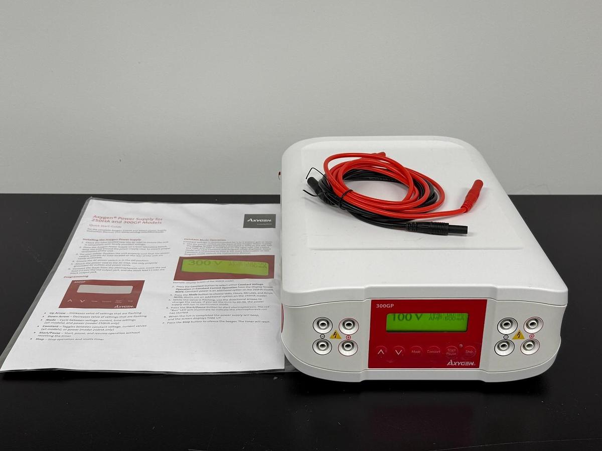 Used Axygen 300V General Purpose Electrophoresis power Supply-115V | PN: PS300GP