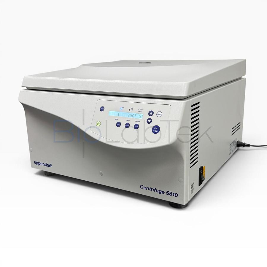 Used Eppendorf 5810 Centrifuge with S-4-104 Swing-Bucket Rotor | Benchtop 4 x 750 mL