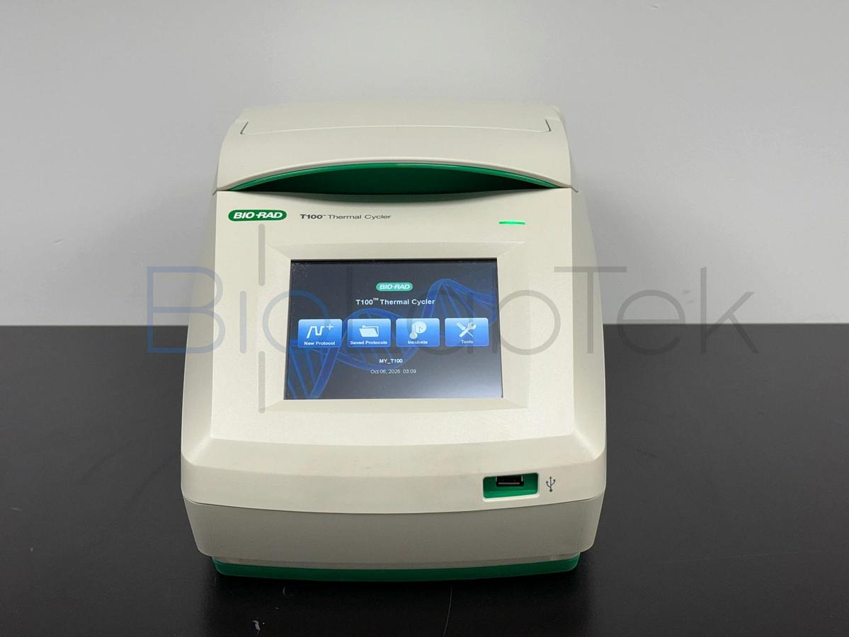 Used Bio-Rad T100 Thermal Cycler | 96-Well Gradient PCR Low Hours