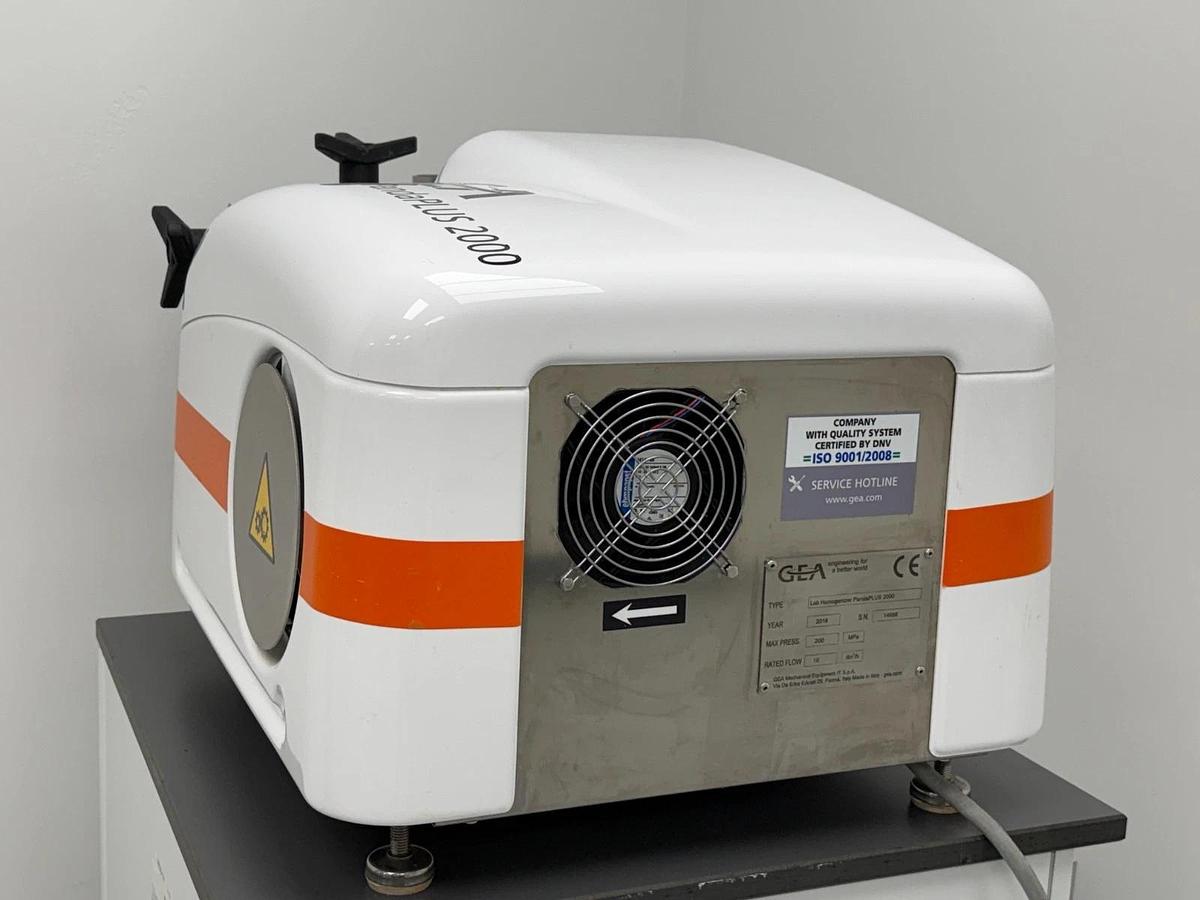 Used GEA Niro Soavi PandaPLUS 2000 Lab Homogenizer | Benchtop 200 MPa Two-Stage 2019