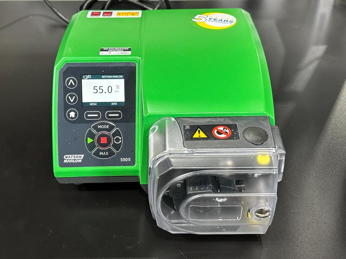 Used Watson Marlow 530S IP66 Peristaltic Process pump with 1.6mm head