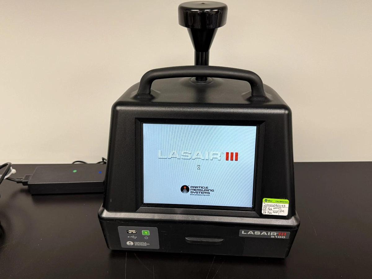 Used Particle Measuring Systems Lasair III 5100 Cleanroom Aerosol Particle Counter 21