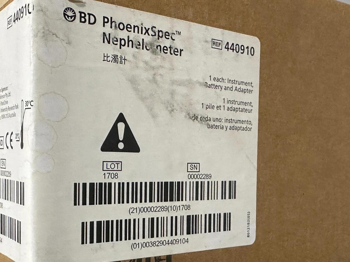 Used New BD Becton Dickinson PhoenixSpec Nephelometer 440910 inoculum density system