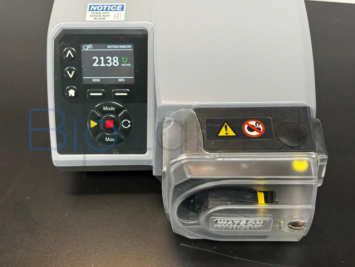 Used Watson-Marlow 530UN/R2 Cased Peristaltic Pump | 520R2 Head 45 Hours