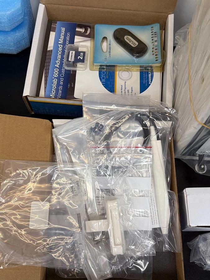 Used Hamilton Microlab 600 Dual Syringe Diluter/Dispenser System