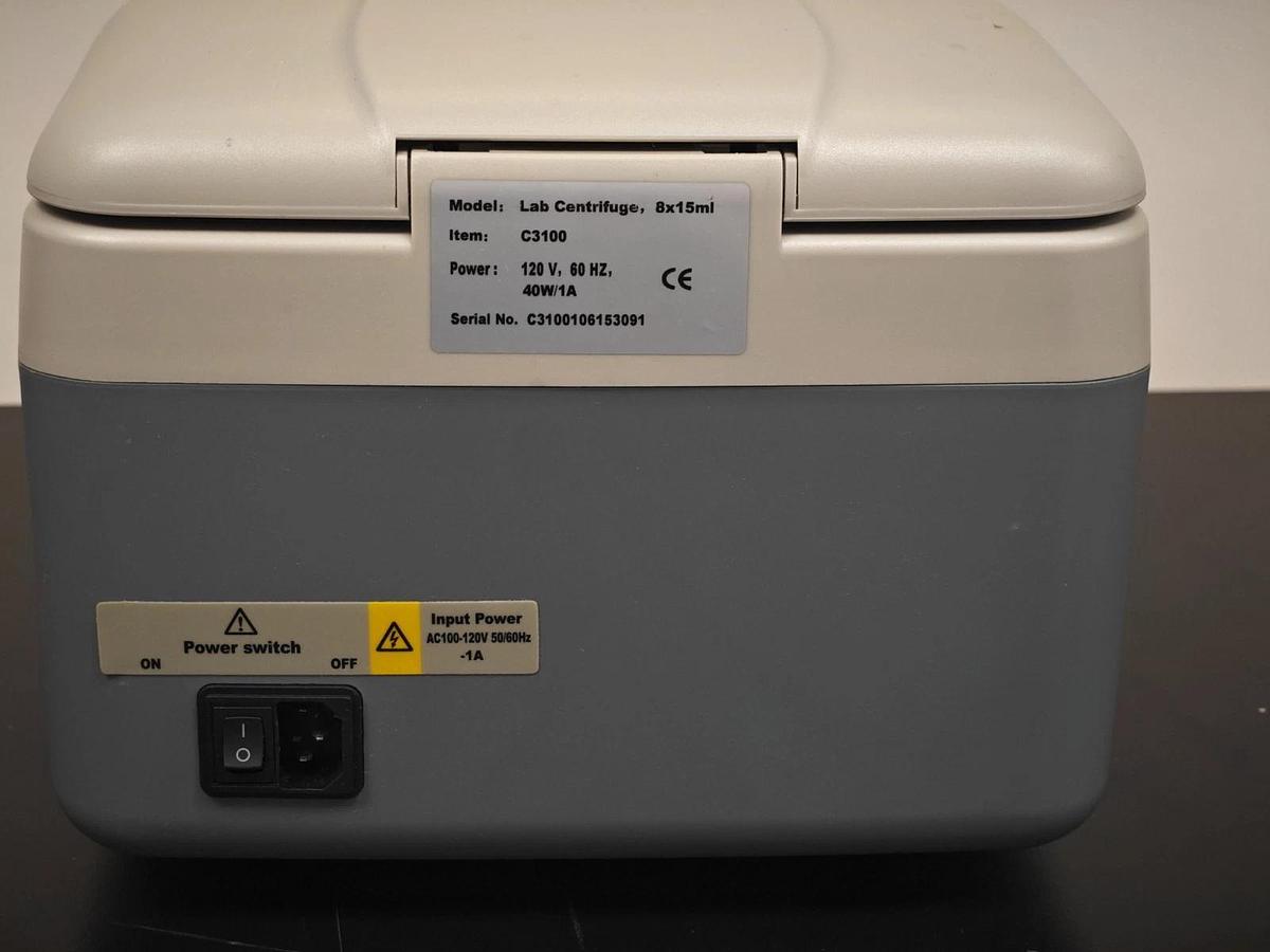 Used Benchmark LC-8 C3100 Lab Centrifuge 8x15ml Rotor | Digital speed up to 5,000 rpm