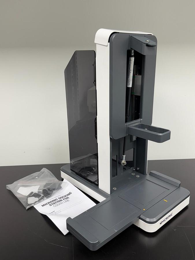 Used Micronic tube rack docking station for capper recapper CS500 line