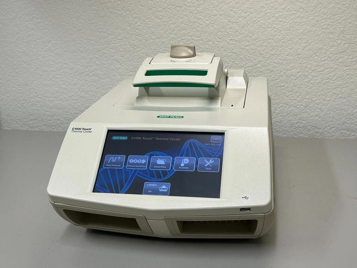Used Bio-Rad C1000 Touch PCR Gradient Thermal Cycler with 384 well module block