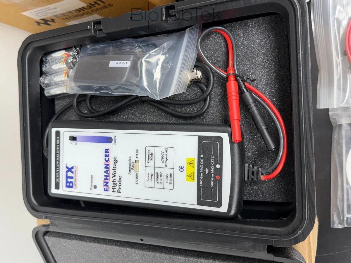 Used New BTX Enhancer 3000 Monitoring HV probe System & Oscilloscope