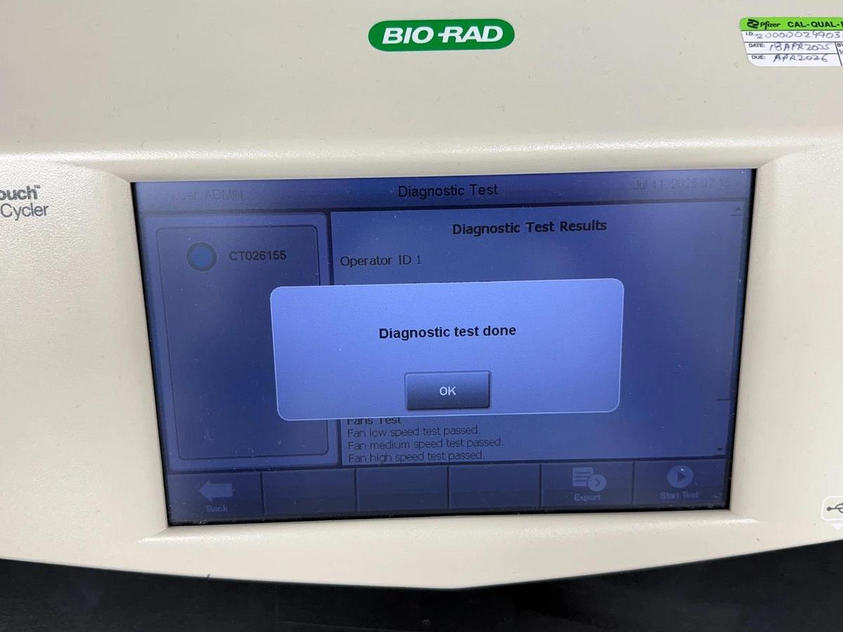 Used Bio-Rad C1000 Touch Thermal Cycler | 96-Deep Well PCR Reaction Module
