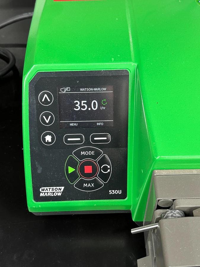 Used Watson Marlow 530U IP66 Peristaltic Process pump with dual tube head