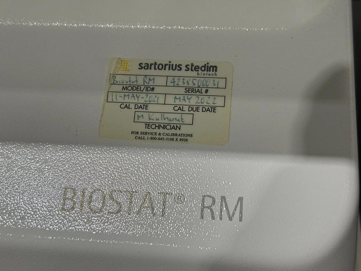 Used Sartorius Stedim BIOSTAT RM 20/50 Wave Rocker Mixing Bioreactor +20L & 50L Trays