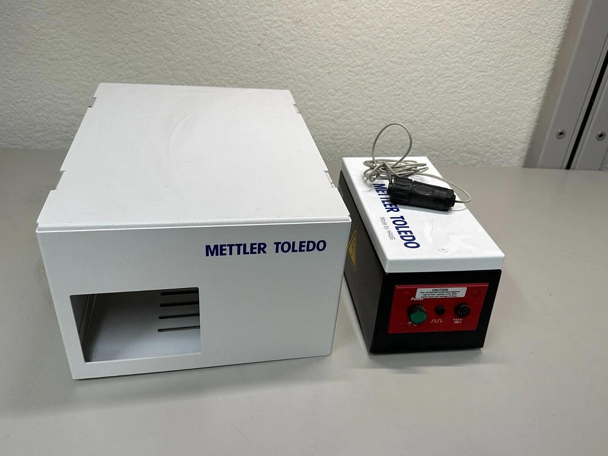 Used Mettler Toledo analytical balance HAUG deionizing static power pack EN8SLC +rack