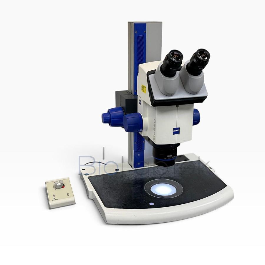 Used Zeiss SteREO Discovery.V8 Microscope Plan S 1.0x PL 10x/23 | 8x-63x Zoom Stand