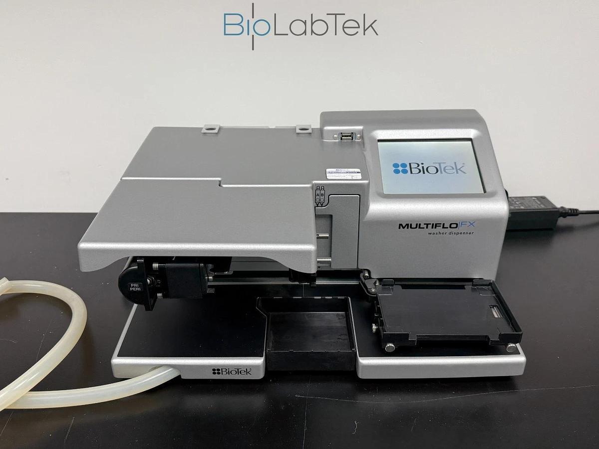 Used BioTek MultiFlo FX touch MFXP Microplate Reagent Dispenser