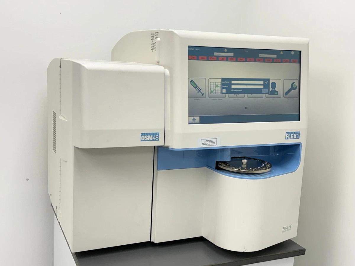 Used Nova Biomedical BioProfile FLEX2 Bioprocess Analyzer OSM48 | Osmolality pH Gas