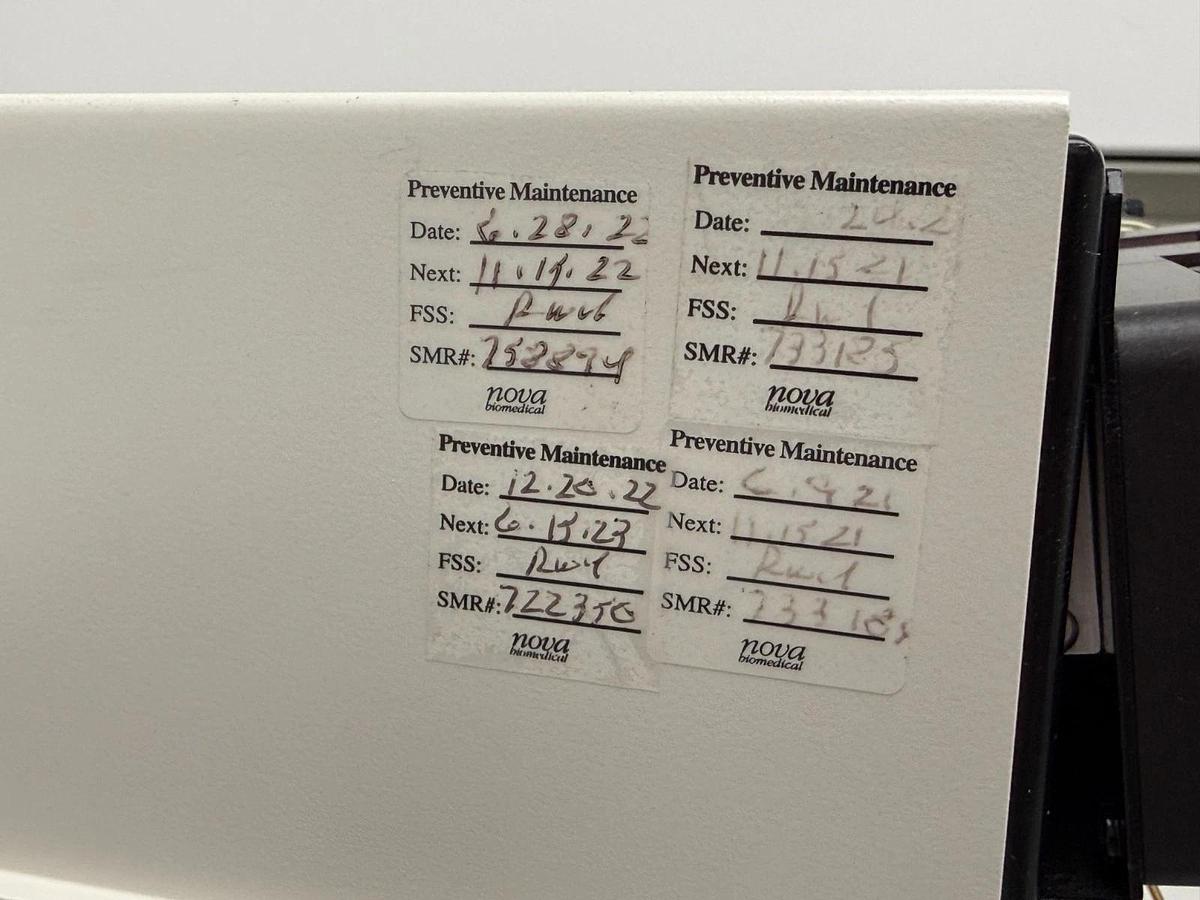 Used Nova Biomedical BioProfile FLEX2 Bioprocess Analyzer OSM48 | Osmolality pH Gas