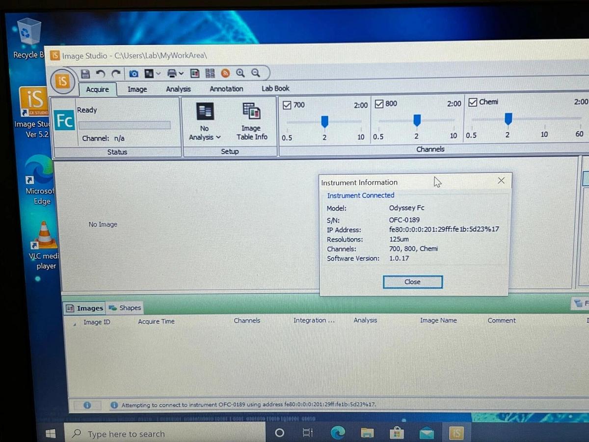 Used LI-COR Odyssey FC dual-mode Western blot Imaging System 700/800/Chemi
