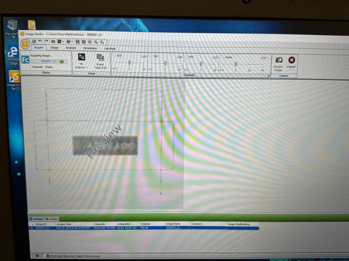 Used LI-COR Odyssey FC dual-mode Western blot Imaging System 600/700/800/Chemi
