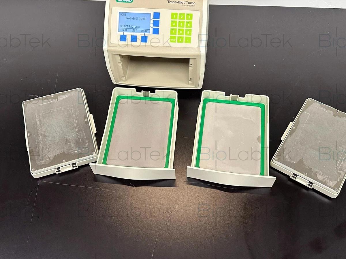 Used Bio-Rad Trans-Blot Turbo Transfer System 690BR with cassettes 2016