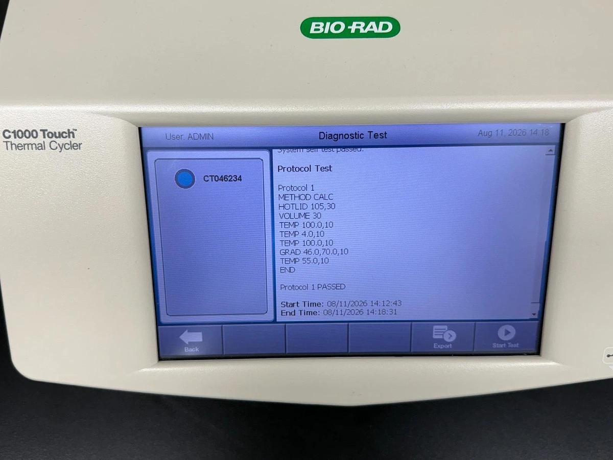 Used Bio-Rad C1000 Touch PCR Thermal Cycler 96-Well Fast