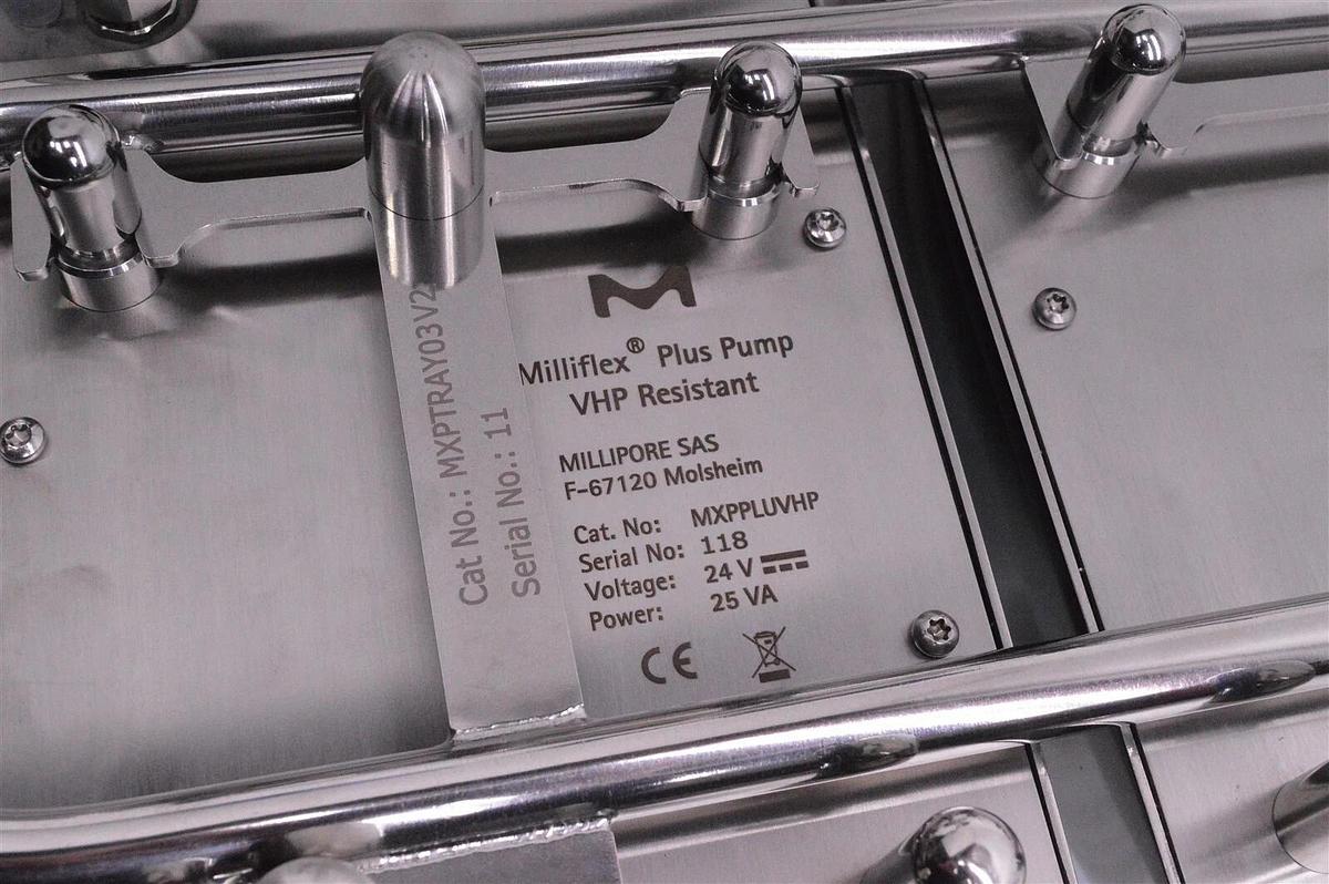 Used 3x set Millipore Milliflex plus VHP resistant pump MXPPLUVHP w/Warranty