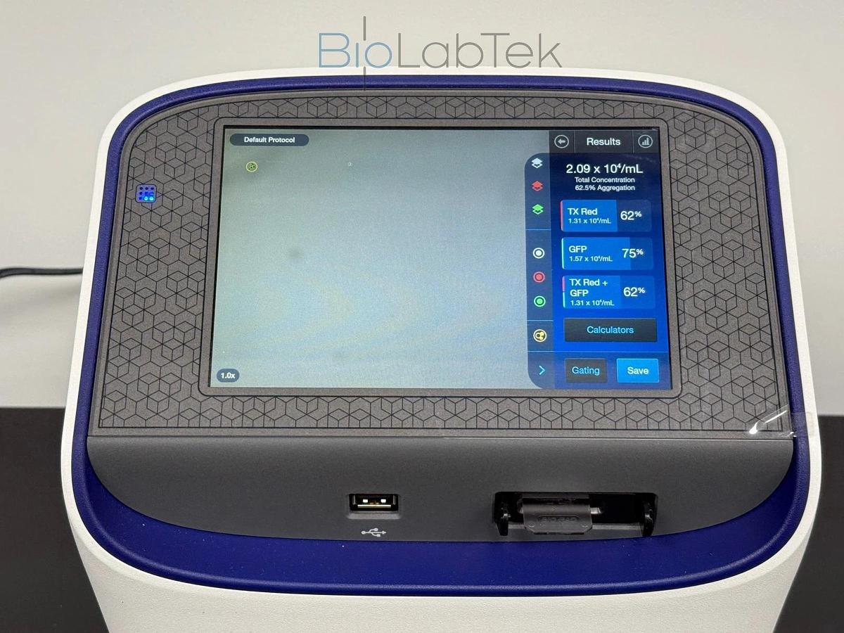 Used Thermo Invitrogen Countess 3 FL Cell Counter with Evos TxRed & GFP Led Cubes