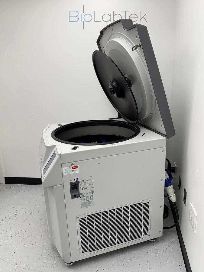 Used Thermo Sorvall BIOS 16 Bioprocessing Centrifuge w/ HAEMAFlex 16 rotor 8x2L 2020