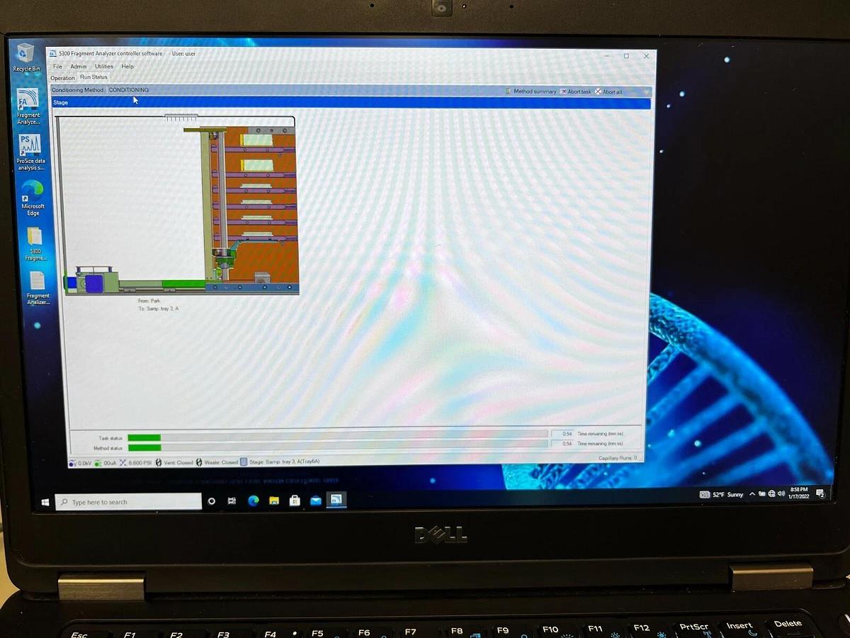 Used Agilent 5300 Fragment Analyzer CE System for 48 and 96 Capillary array