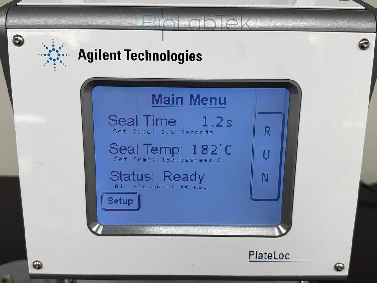 Used Agilent PlateLoc Thermal Microplate Sealer system