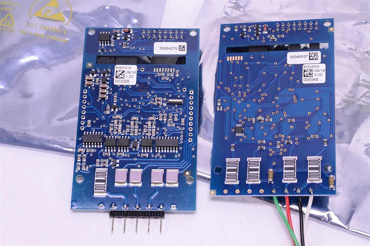 Used 2x Medlab 3 Channel ECG Test Kit bloodpressure board pcb EG01010 EG02000 0708