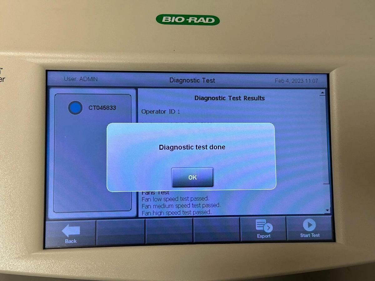 Used Bio-Rad C1000 Touch PCR Gradient Thermal Cycler with 384 well module block