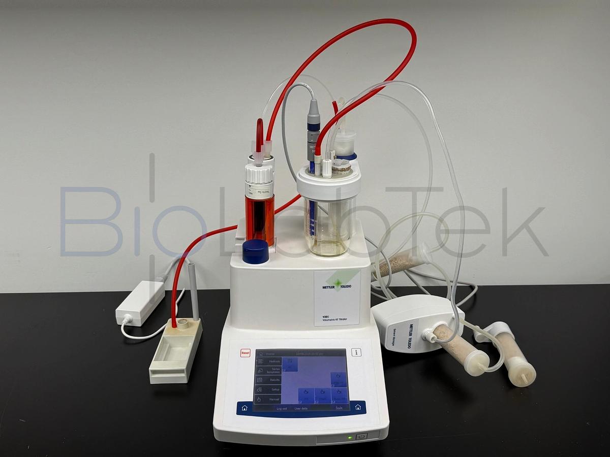 Used Mettler Toledo V20S Compact Volumetric KF Titrator | Karl Fischer Moisture