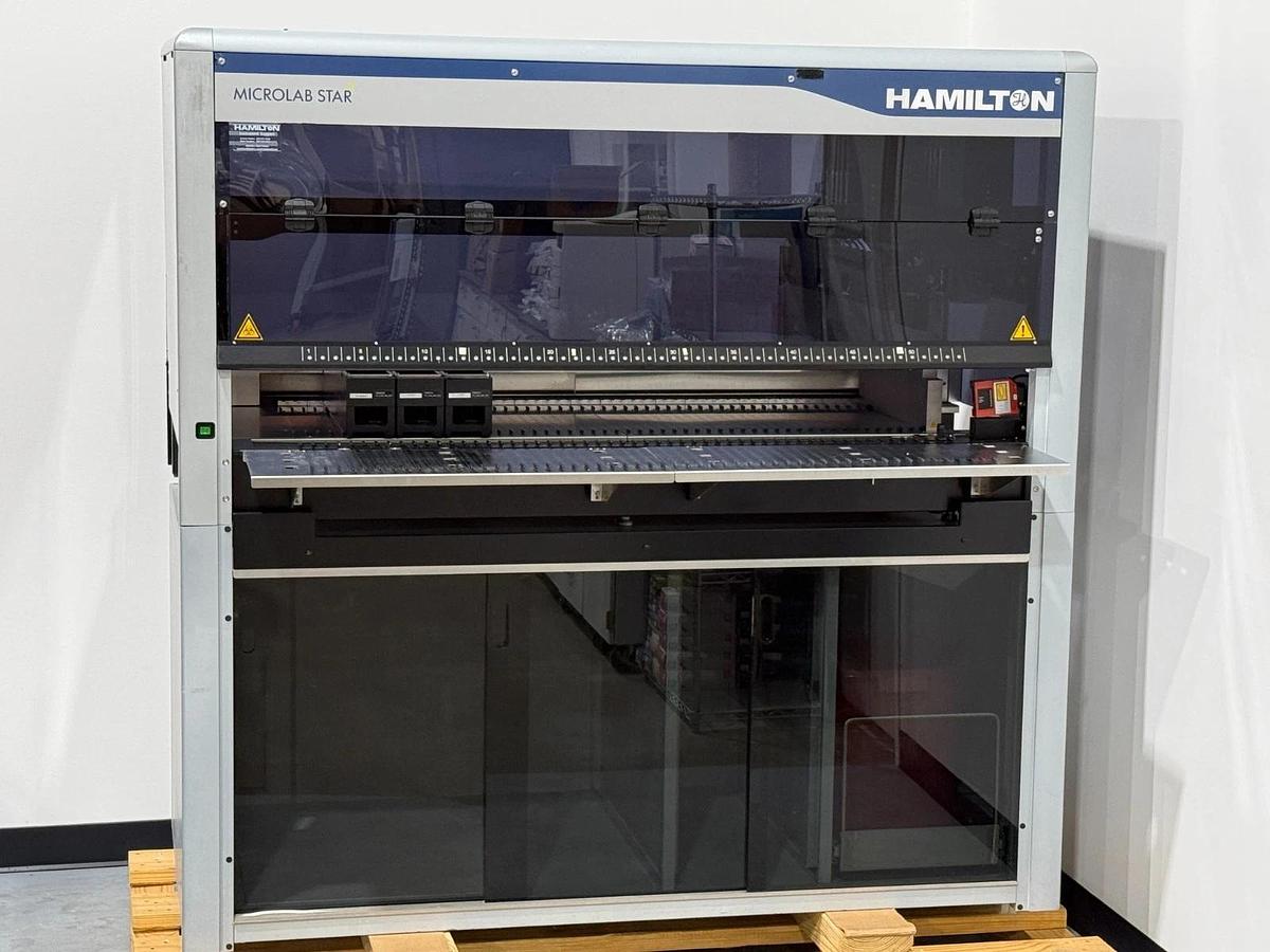 Used Hamilton Microlab STAR SPAN-12 Channel Automated Liquid Handler | Autoloader