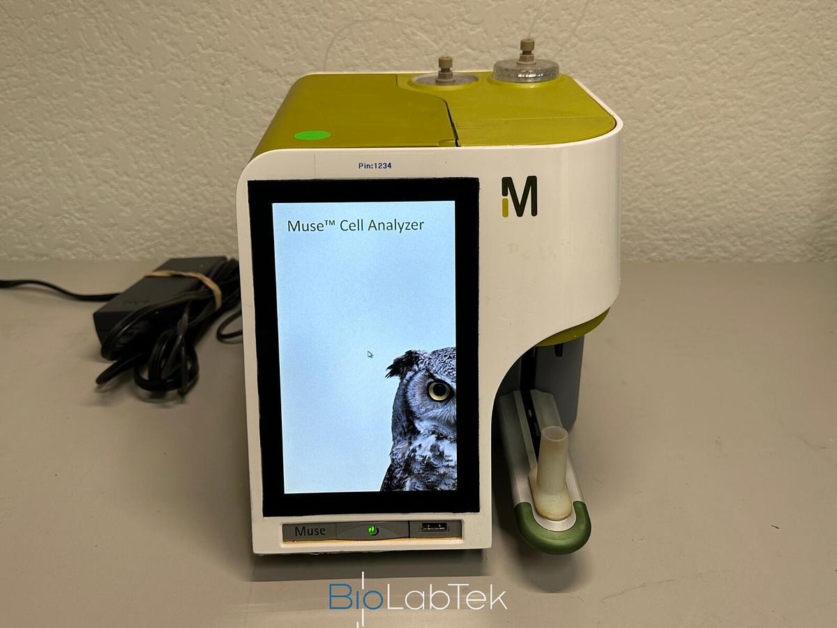 Used EMD Millipore Luminex Guava Muse Flow Cytometry Cell Analyzer