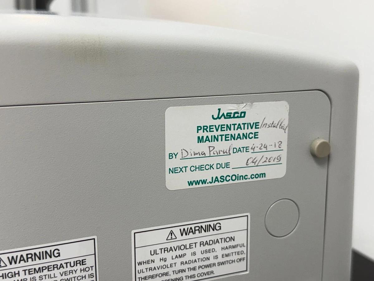 Used JASCO P-2000 Digital Polarimeter | Sodium Lamp 589 nm Automatic Benchtop