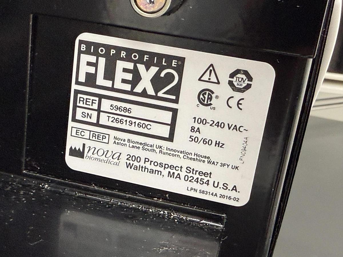 Used Nova Biomedical BioProfile FLEX2 Bioprocess Analyzer OSM48 | Osmolality pH Gas