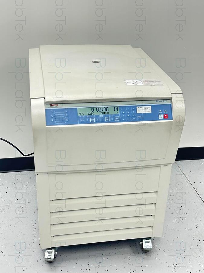 Used Thermo Heraeus Multifuge X3 FR floor centrifuge +Highplate 6000 Microplate Rotor