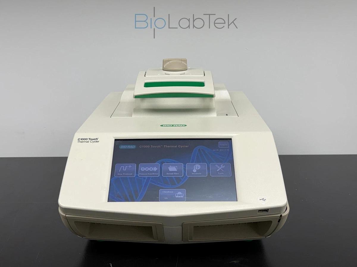 Used Bio-Rad C1000 Touch PCR Gradient Thermal Cycler with 96 well Fast module block