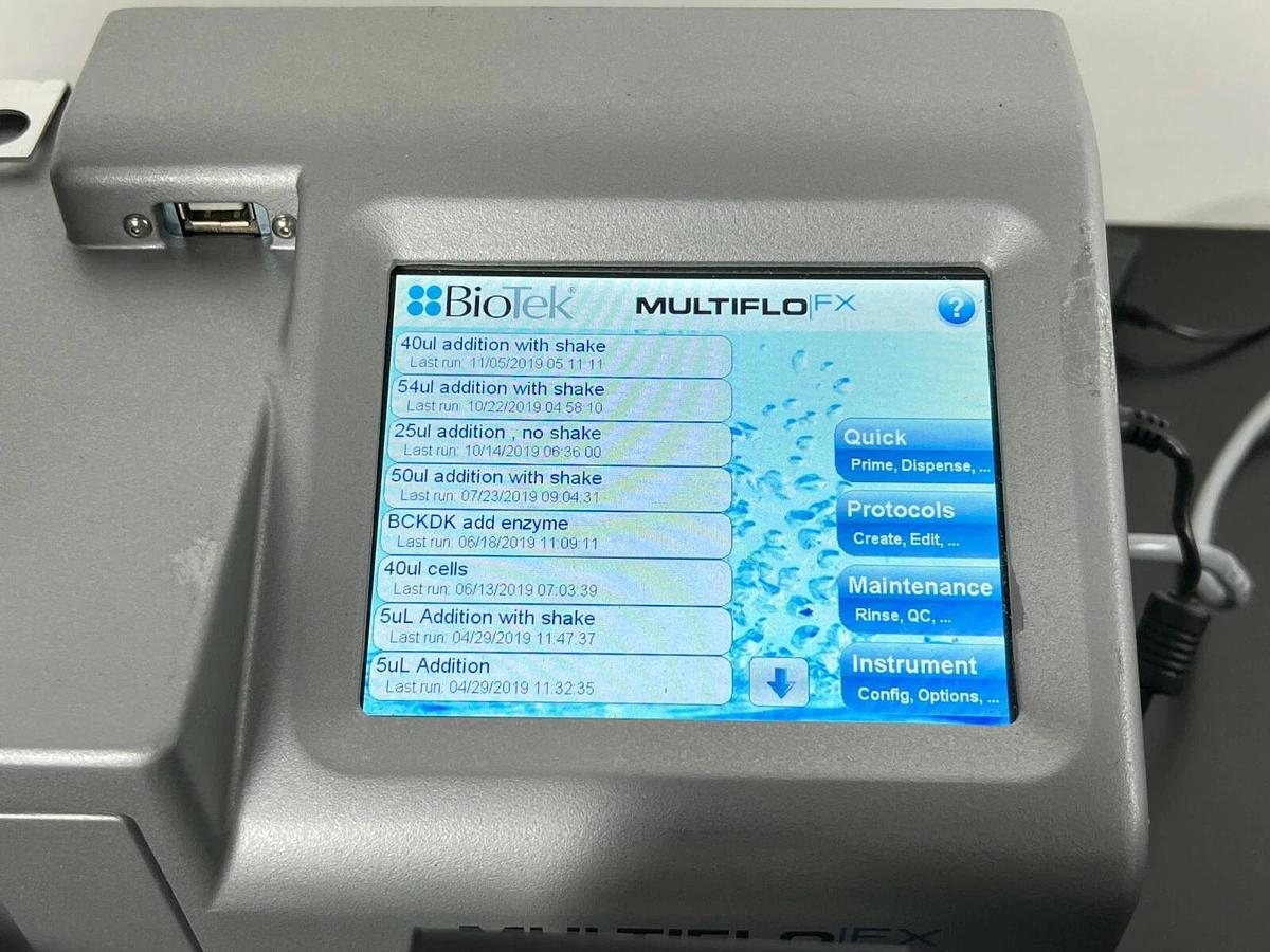 Used BioTek MultiFlo FX touch MFXP Microplate Reagent Dispenser w/BioStack3 Stacker