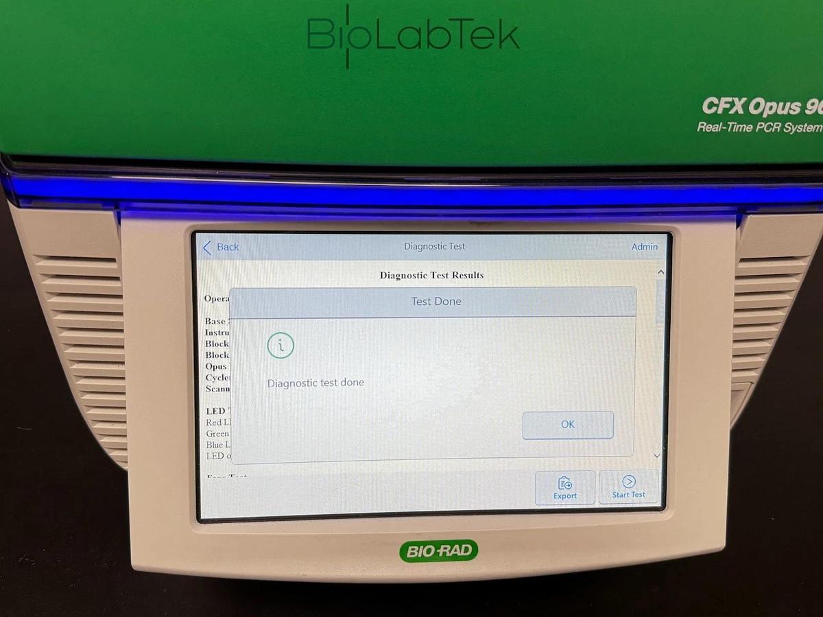 Used Bio-Rad CFX Opus 96 well Real-Time qPCR System 2021