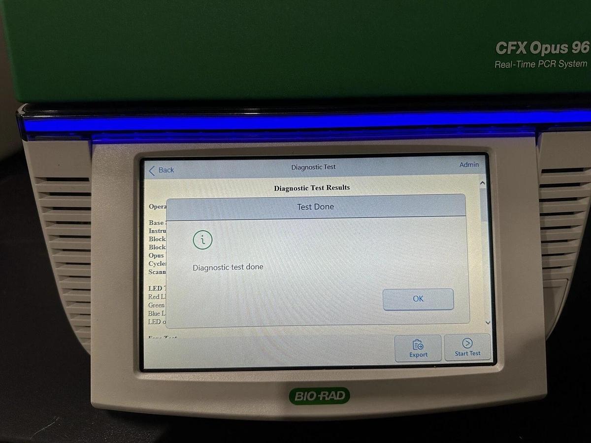 Used Bio-Rad CFX Opus 96 well Real-Time PCR System with Warranty