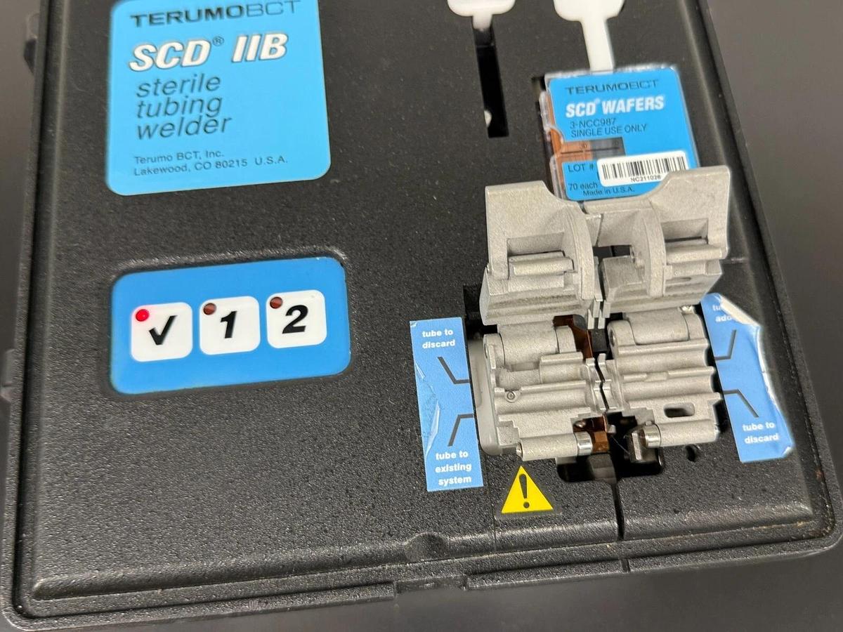 Used 2018 Terumo BCT SCD IIB sterile tubing tube welder 3NCC986