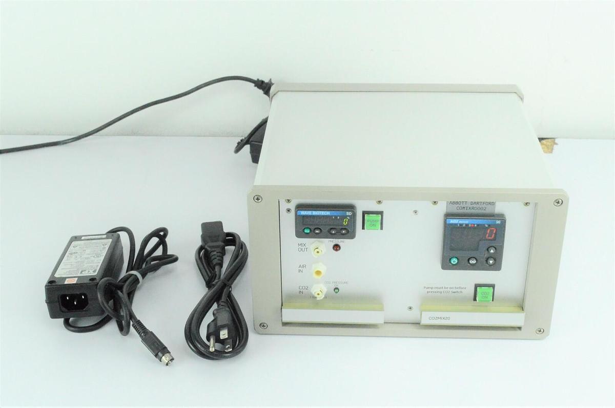 Used GE Wave Biotech Bioreactor system CO2MIX20 CO2 mix digital controller w/Warranty