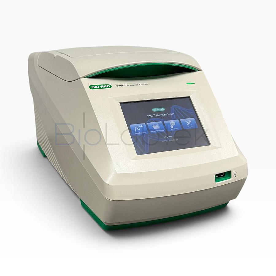 Used Bio-Rad T100 Thermal Cycler | 96-Well Gradient PCR Low Hours