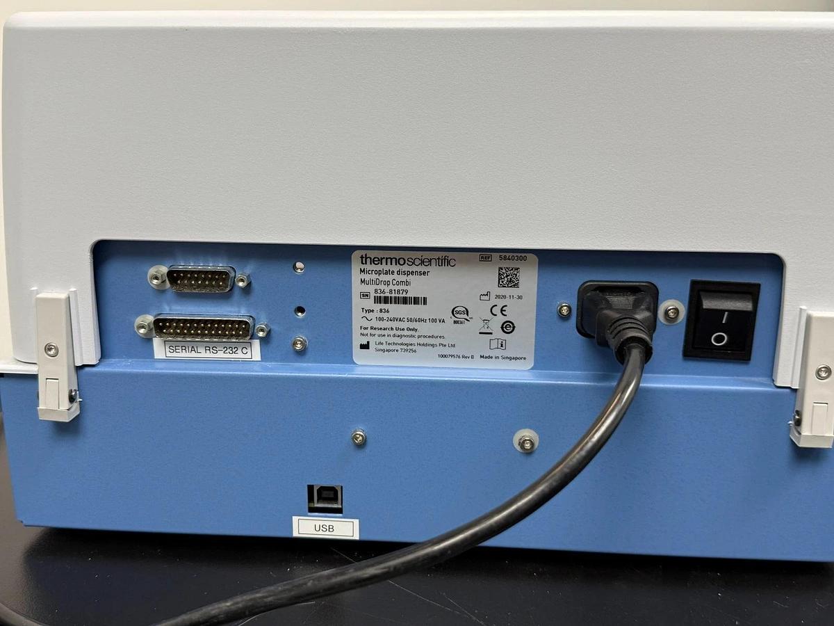 Used Thermo Scientific Multidrop Combi 836 Reagent Dispenser