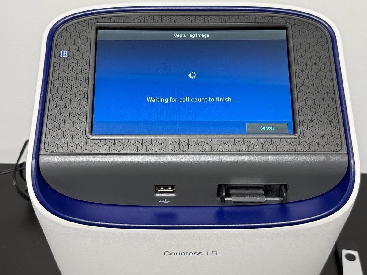 Used Invitrogen Countess II FL Automated Cell Counter | Fluorescence Benchtop